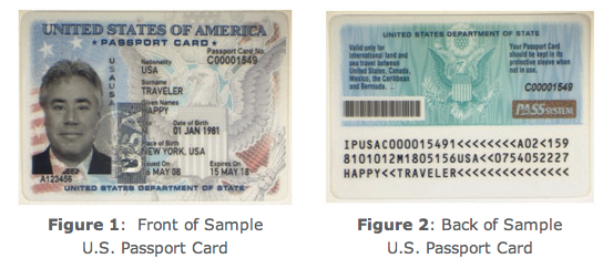 how to get a passport card